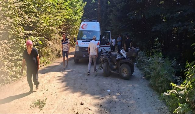 Takla atan ATV'nin sürücüsü öldü