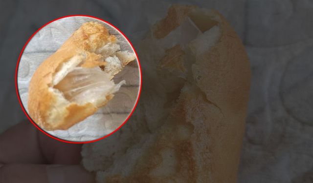 Hakkari’de aldığı ekmeğin içinden poşet çıktı!
