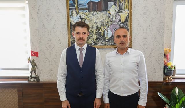 Demir'den Kaymakam Cebebi'ye ziyaret