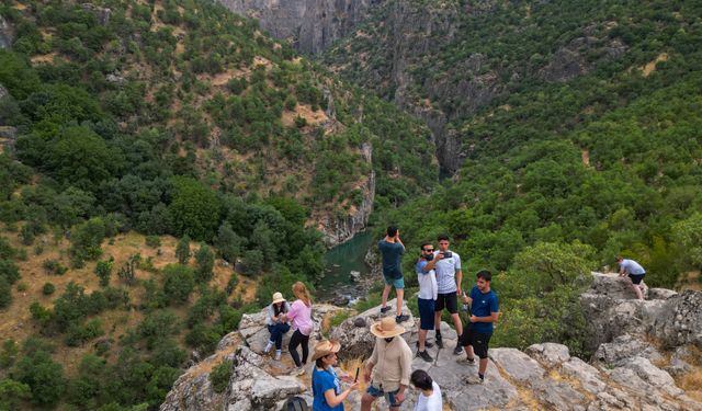 Masiro Kanyonu  doğaseverlere "nefes" oldu