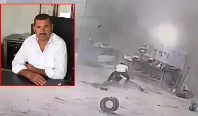 Hava basılan lastik patladı; 1 ölü