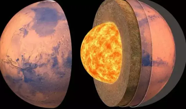 Bilim insanları Mars'ın içinde ne olduğunu açıkladı