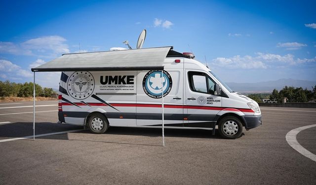 Bingöl'e "UMKE Mobil Haberleşme Aracı" tahsis edildi