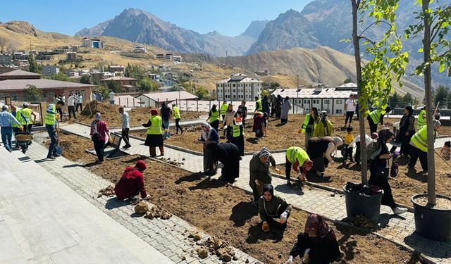 Hakkari’ye yeni modern servis alanı ve park