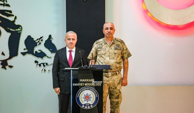 Tuğgeneral Cafer Öz’den Emniyet Müdürü Ayata’ya ziyaret