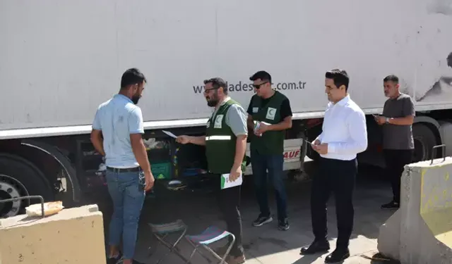 Habur TIR Parkı’nda bağımlılıkla mücadele eğitimi