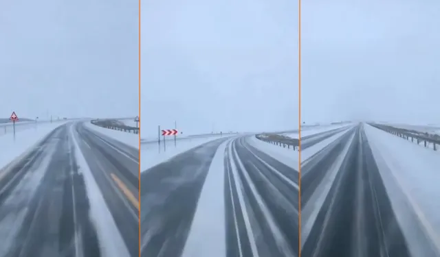 Van’a yeni yılın ilk karı düştü!
