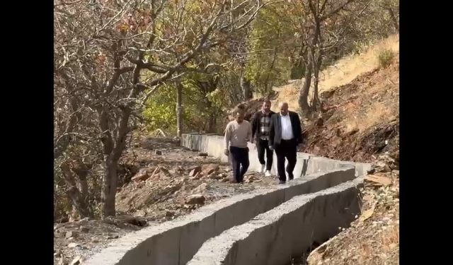 Başkan Demirci çalışmaları yerinde inceledi