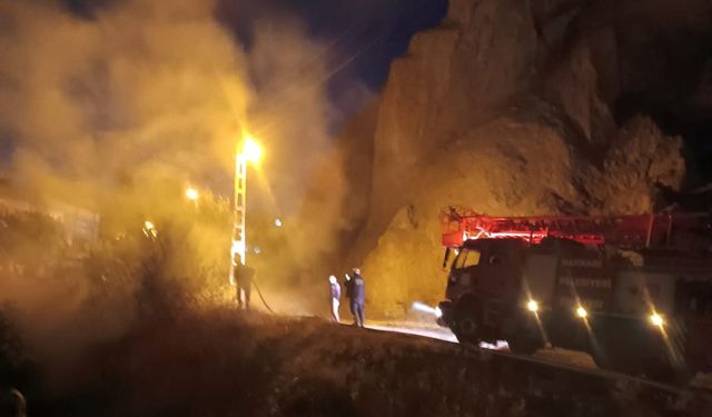 Hakkari’de çıkan yangın kontrol altına alındı