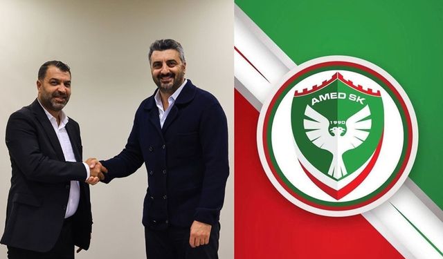 Amedspor, yeni teknik direktörünü resmen duyurdu!