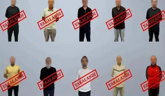 Aranan 10 şahıs Türkiye'ye getirildi