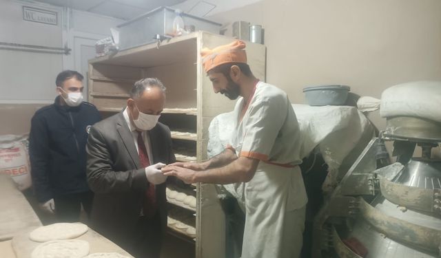 Hakkari’de fırınlara sıkı denetim