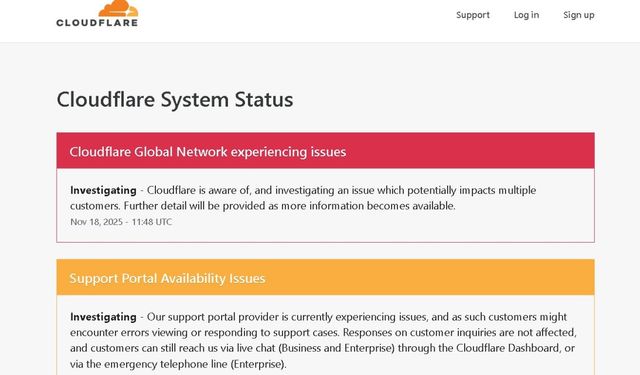 Dünya geneli  internet krizi! Twitter'e erişim sorunu