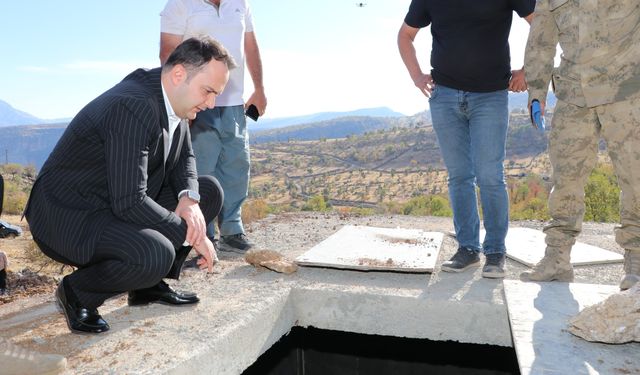 Anadağ Köyünde terfili içme suyu projesi sürdürülüyor
