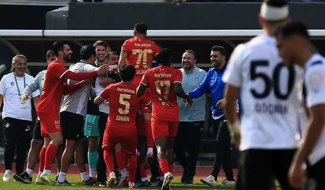 Amedspor deplasmanda 3 puanı 3 golle aldı