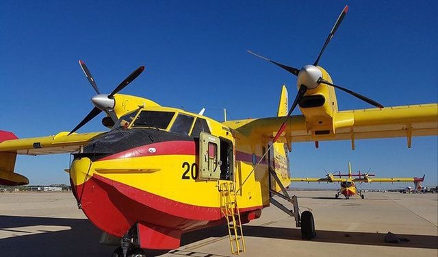 Hırvatistan'da düşen uçağın enkazına ulaşıldı