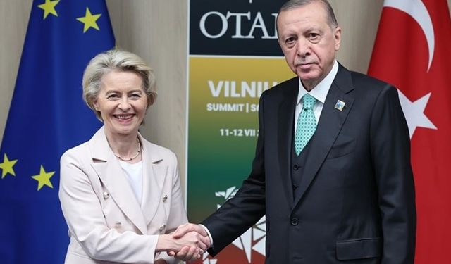 Erdoğan, AB Komisyonu Başkanı ile görüştü