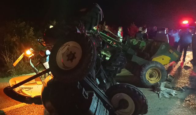 3 aracın karıştığı zincirleme kazada 2 kişi yaralandı