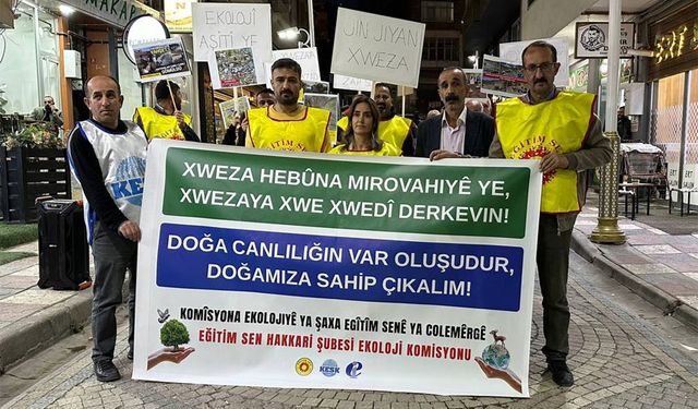 Hakkari Eğitim- Sen'den çevre uyarısı