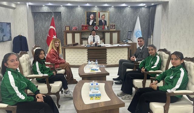 Yeşilay  Spor Kulübü’nden Mahmutoğlu’na ziyaret