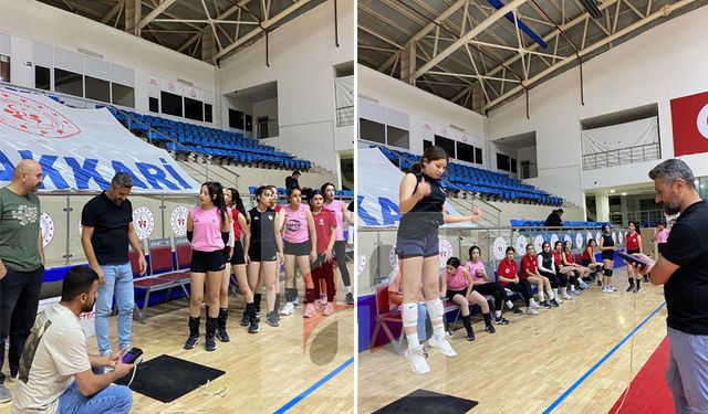 Hakkari’de sportif yetenek taraması yapıldı