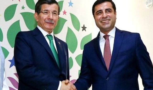 Davutoğlu'ndan  Demirtaş çıkışı