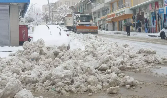 Van'ın 2 ilçesinde 11 yerleşim yeri ulaşıma kapandı