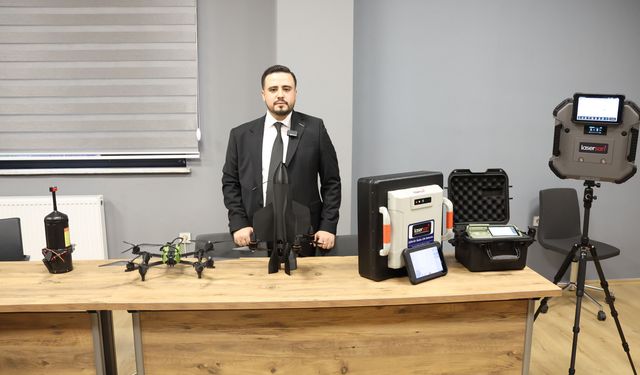 Yüksek lisans öğrencisi kamikaze dron geliştirdi