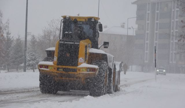 Bitlis'te kar yağışı; 180 köy yolu ulaşıma kapandı