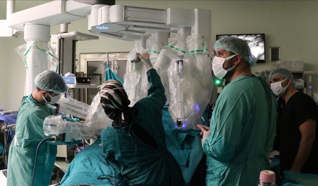 Erzurum’da ilk robotik göğüs ameliyatı yapıldı
