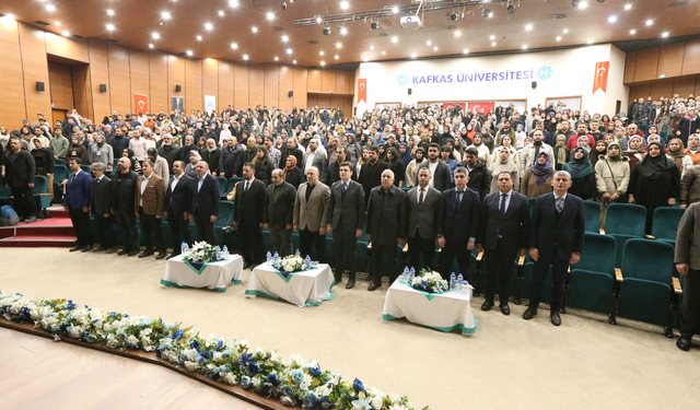 Kars’ta Mevlana’nın 752. vuslat yıl dönümü anıldı