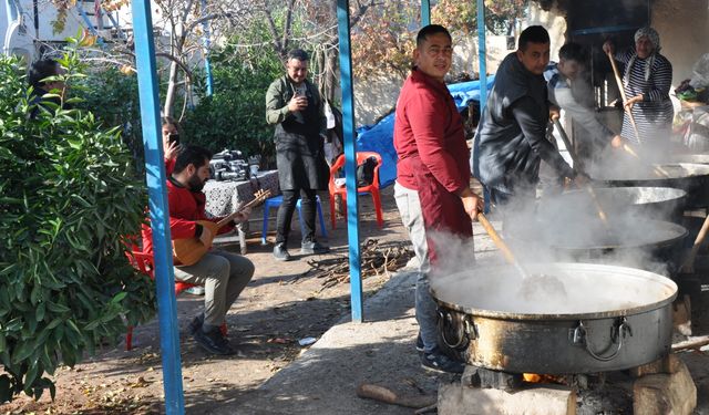 Mardin’de kavurma geleneği coşkuyla yaşatılıyor