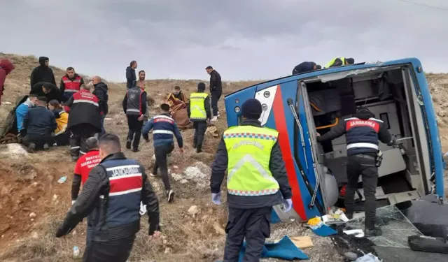 Cezaevi nakil aracı devrildi: 9 kişi yaralandı