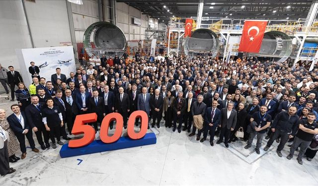TUSAŞ'tan Airbus'a 500'üncü A320 uçağı sevkiyatı
