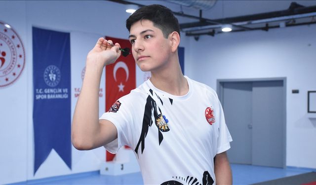 Milli dartçı Enes Malik uluslararası hedef peşinde