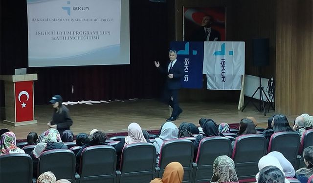 Yüksekova ve Çukurca'da İŞKUR eğitimine yoğun ilgi
