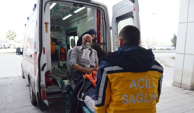 Sobadan sızan gazdan 9 kişi zehirlendi