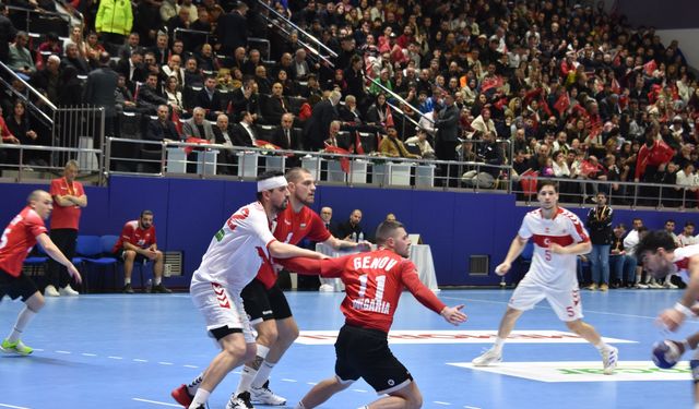 A Milli Hentbol Takımı, Bulgaristan’ı 38-29 mağlup etti