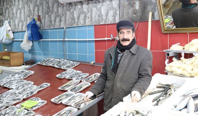 Hakkari’de balık tezgahları dolu, alıcı yok