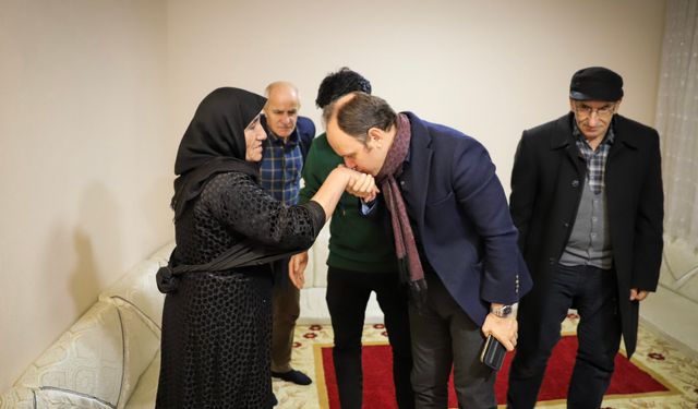 Kaymakam Akpınar’dan Tekin ailesine taziye