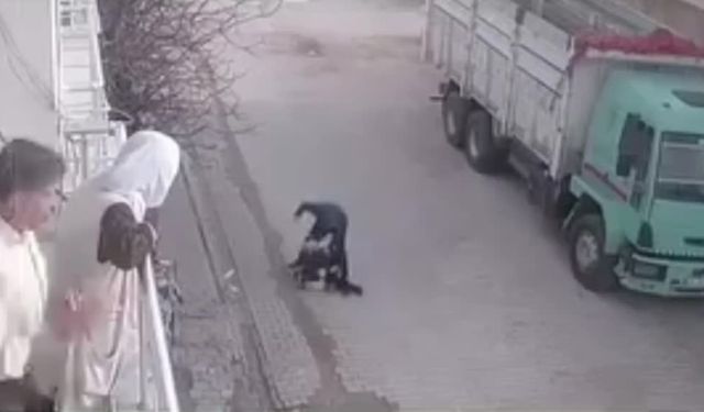 Kadın ve çocuğu darbeden şüpheli gözaltında