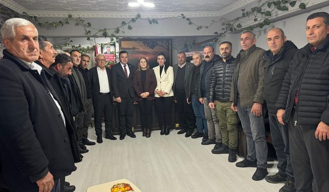 CHP Heyetinden Başkan Arslan’a tebrik ziyareti