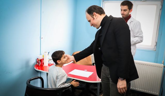 Kaymakam Akpınar’dan rehabilitasyon merkezine ziyaret