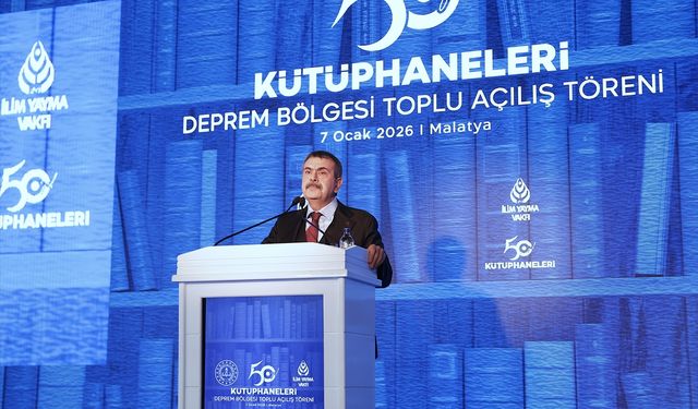 Milli Eğitim Bakanı Tekin, Malatya'da konuştu: