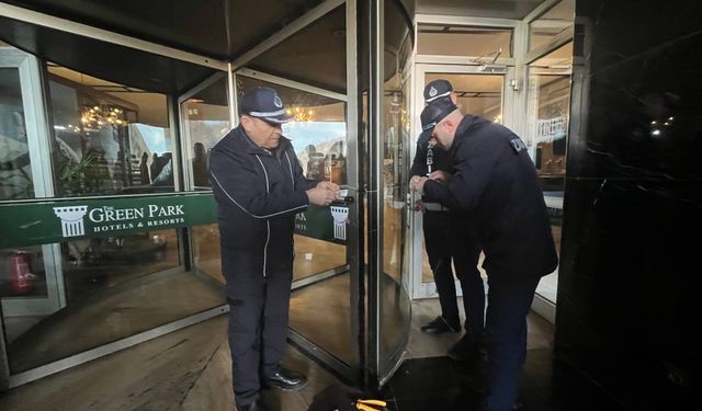 Kartepe'deki kayak oteli mühürlendi