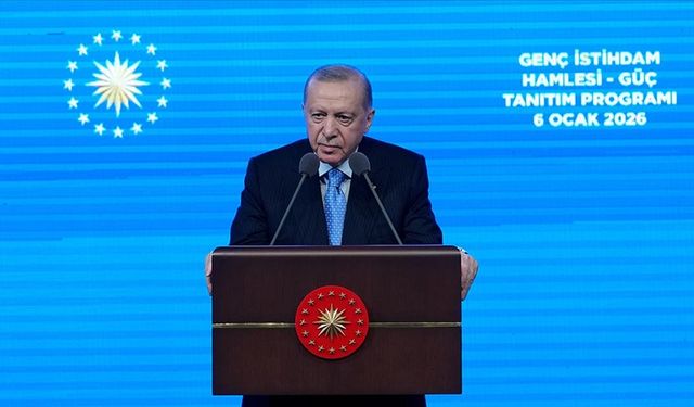 Cumhurbaşkanı Erdoğan'dan 'İstihdam' açıklaması