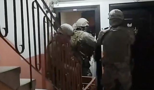 21 ilde organize suç operasyonu: 96 şüpheli yakalandı