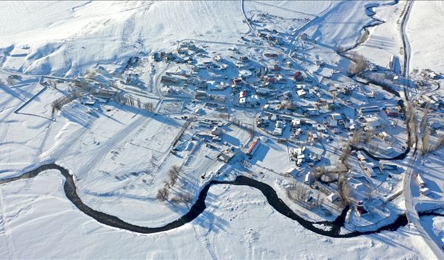 Kars’ta menderesler hayvancılığa can veriyor