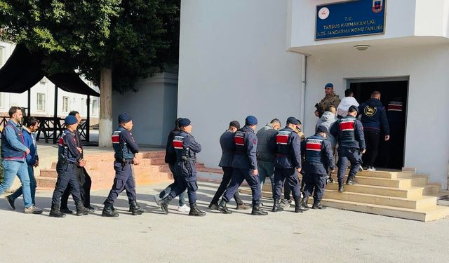 Mersin'de yasaklı madde operasyonun; 40 tutuklama