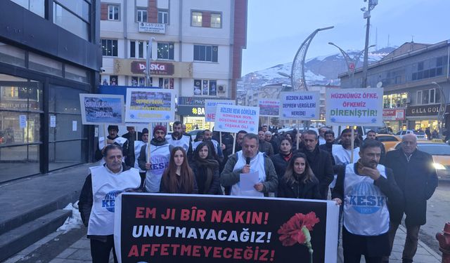 Hakkari KESK'ten 6 Şubat açıklaması